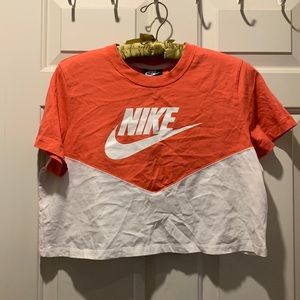 Nike cropped tshirt